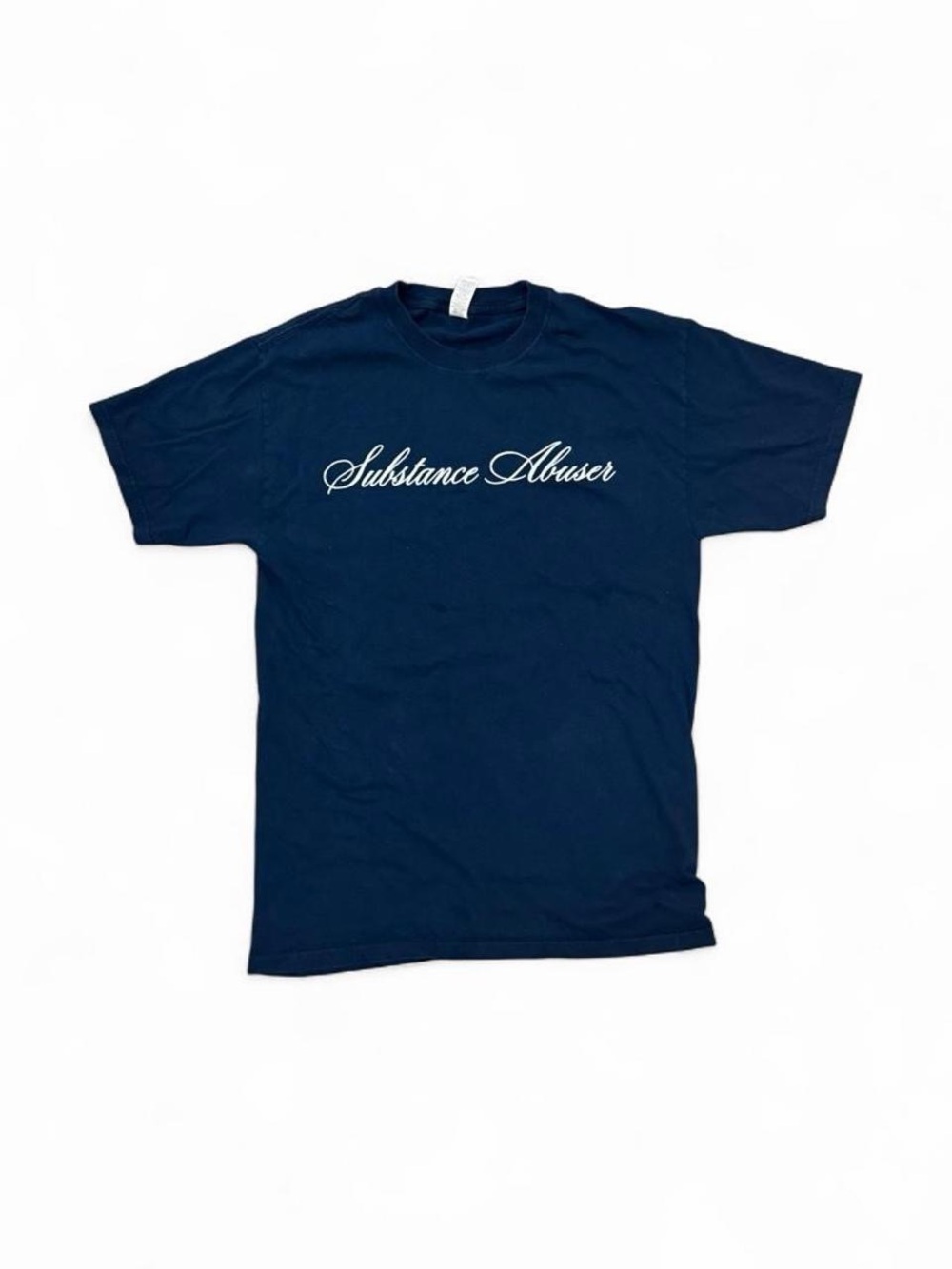 Substance Abuser Navy Graphic Tee Men’s Medium